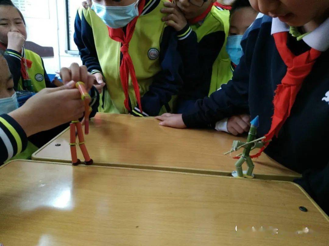 【党家庄  童趣】一节语文课引发的大赛——六(2)班"竹节人大赛"小记