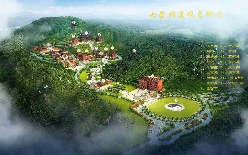 风景粤东地区最大的道教建筑普宁高埔七星洞越来越美了