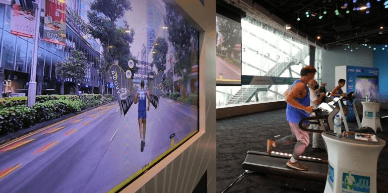 ar黑科技解锁新加坡线上马拉松新玩法,微美全息5g传输全息通讯场景