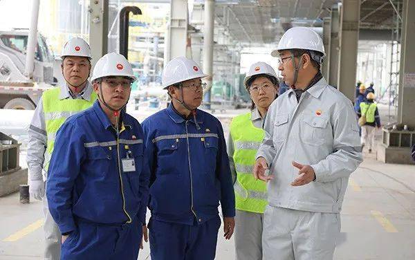 张来勇到长庆乙烷制乙烯项目部检查指导工作