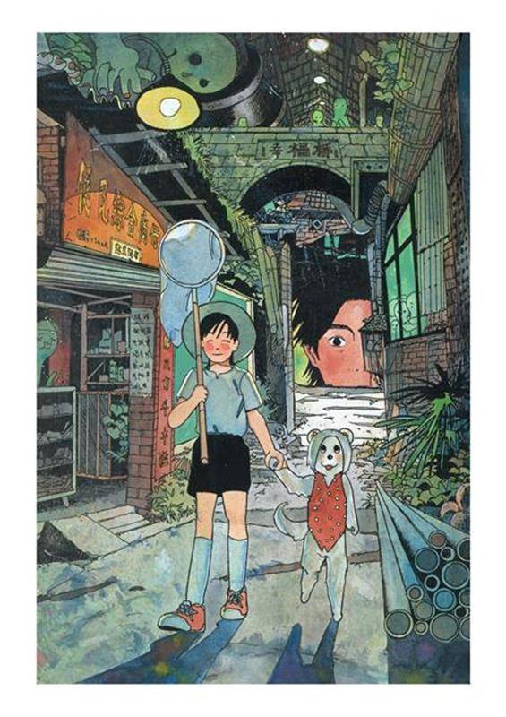 将细腻现实与奇幻梦境注入笔尖,漫画家左马将童年和故乡留驻画中