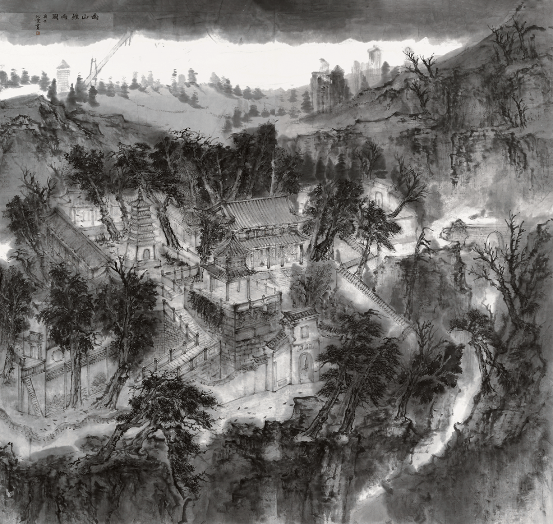 第二届公望富春中国山水画作品展在杭州富阳开幕