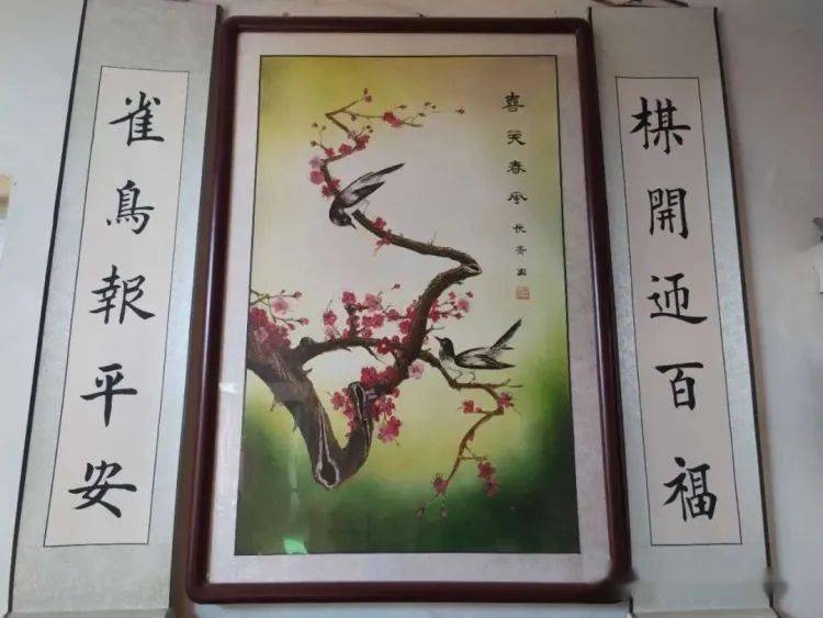 文化满城满城区大固店村热爱书画的宁长青