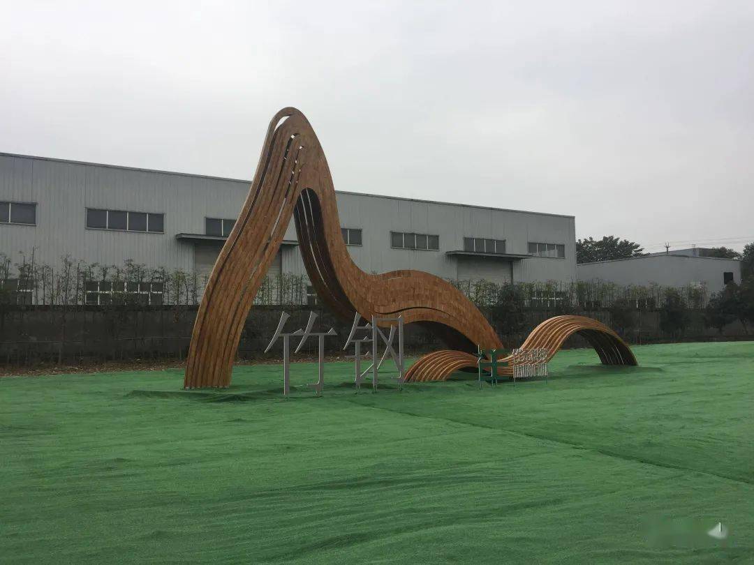 国际竹藤组织总干事穆秋姆为眉山竹钢竖起大拇指:"good!"_产业