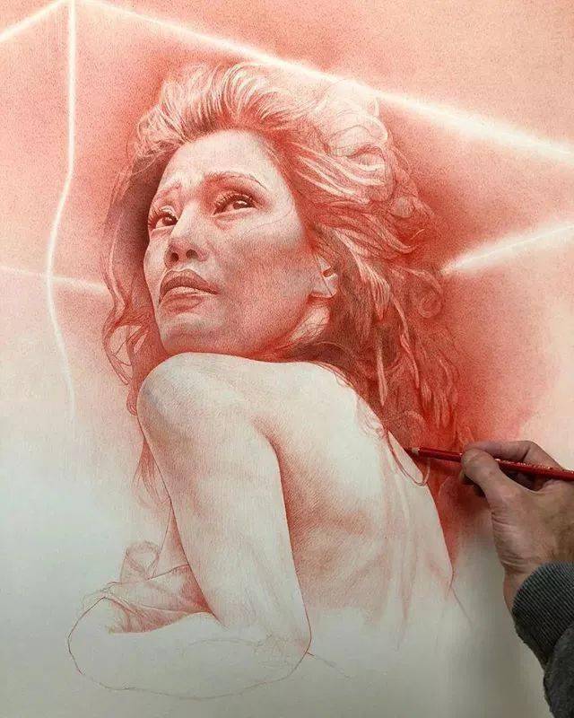 素描分享单色人物素描的魅力