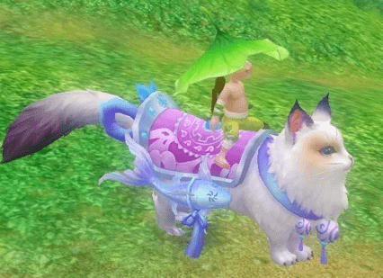 送稀有坐骑这也太太太太太可爱了吧