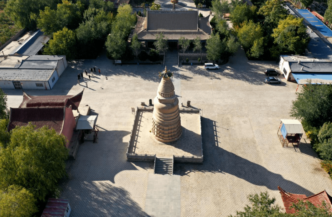 金塔县塔院寺图片