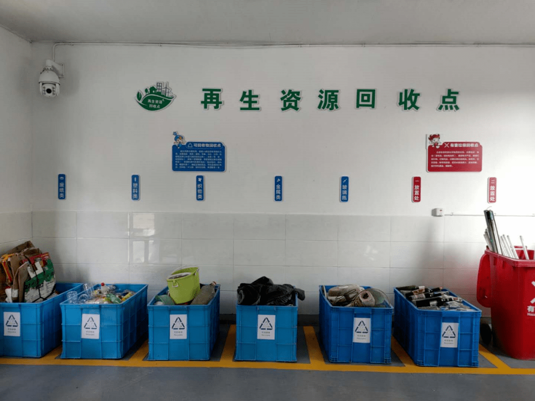 建设及完善特殊垃圾临时堆放点再生资源回收站点加快推进3.