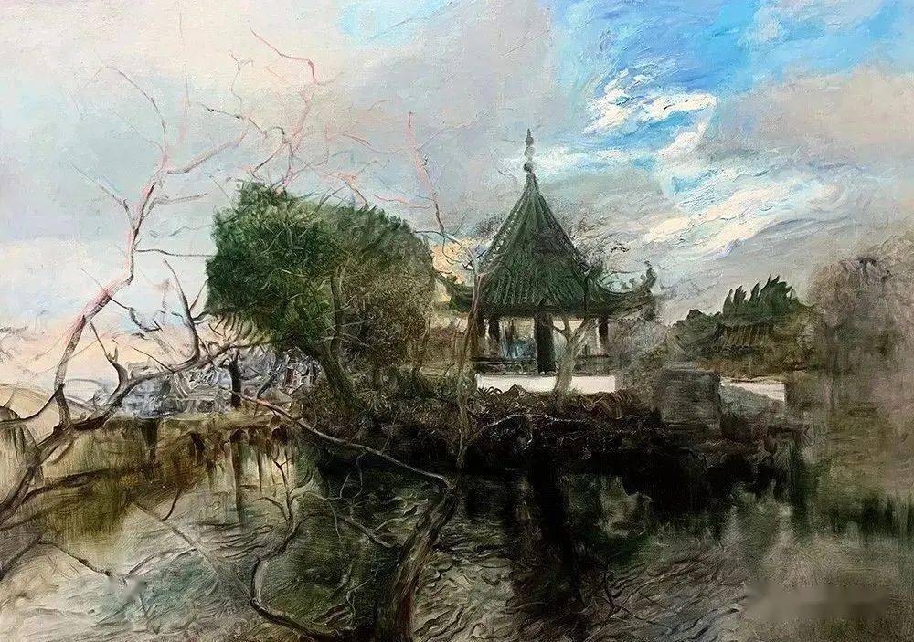 张新权写生新作