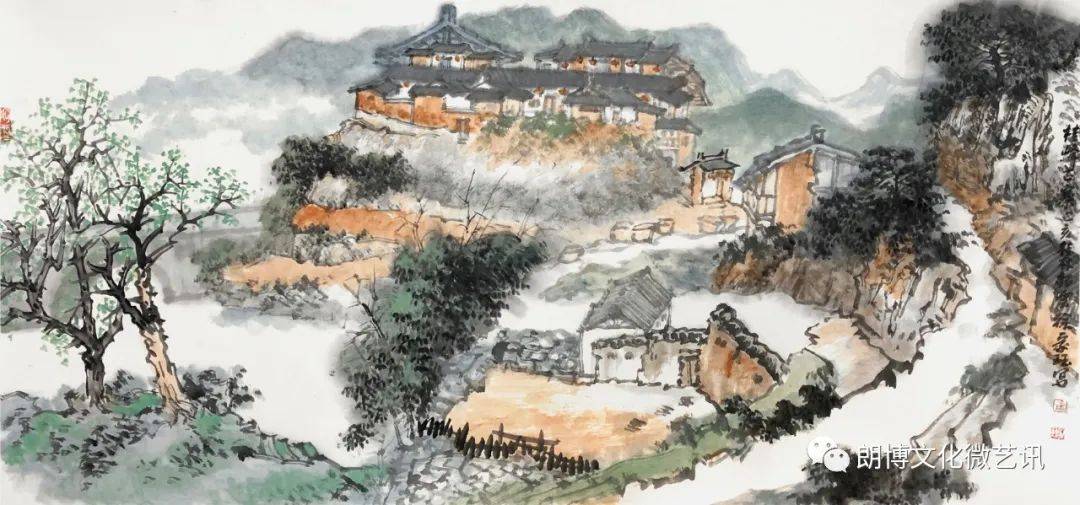 展讯念兹在兹徐家珏山水画里的乡土情怀