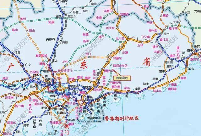 深圳加速东进战略深河高铁在河源拟设深河合作区站及河源东站