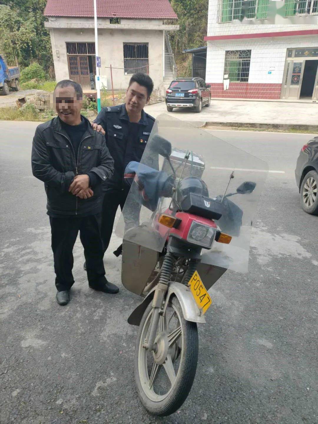 男子进村对老人行骗浏阳驻村辅警1小时将其抓获