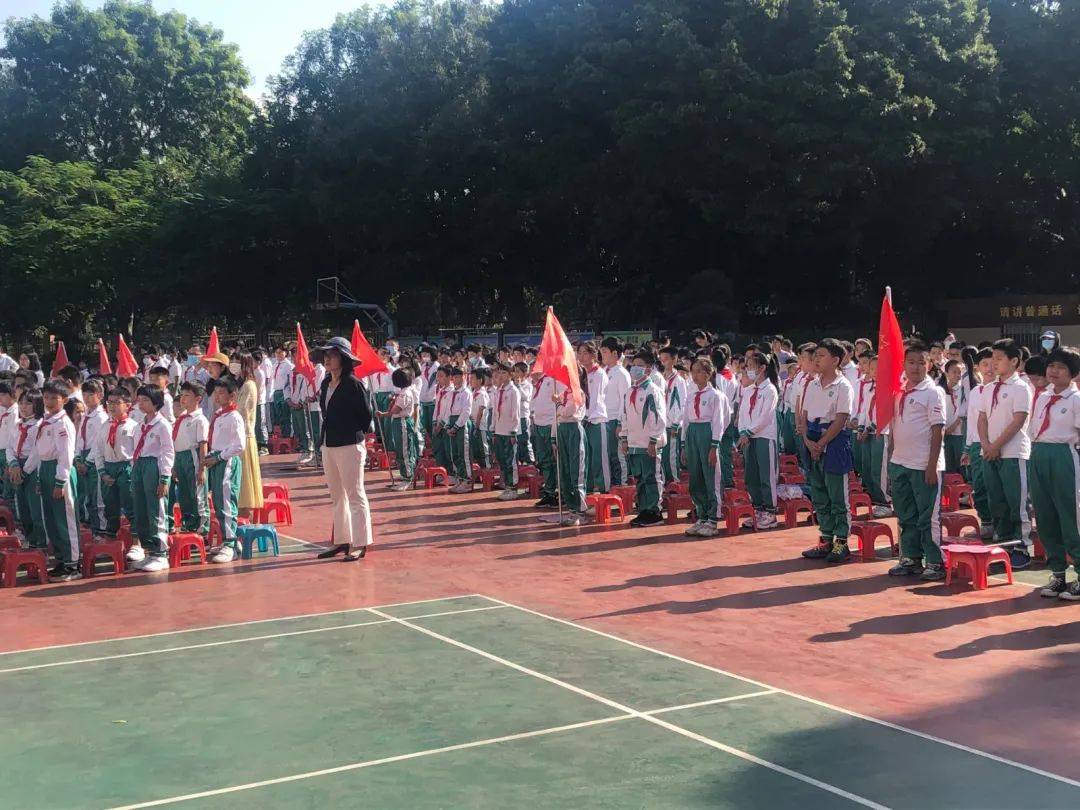 做新时代接班人!棠下小学立志教育启动仪式今日上午举行