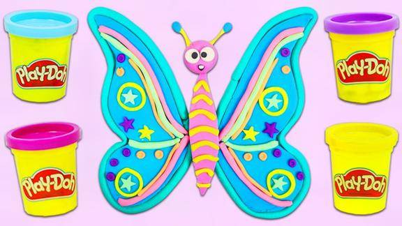 培乐多彩泥创意diy漂亮的小蜜蜂玩具,比起太空沙你更喜欢哪个?