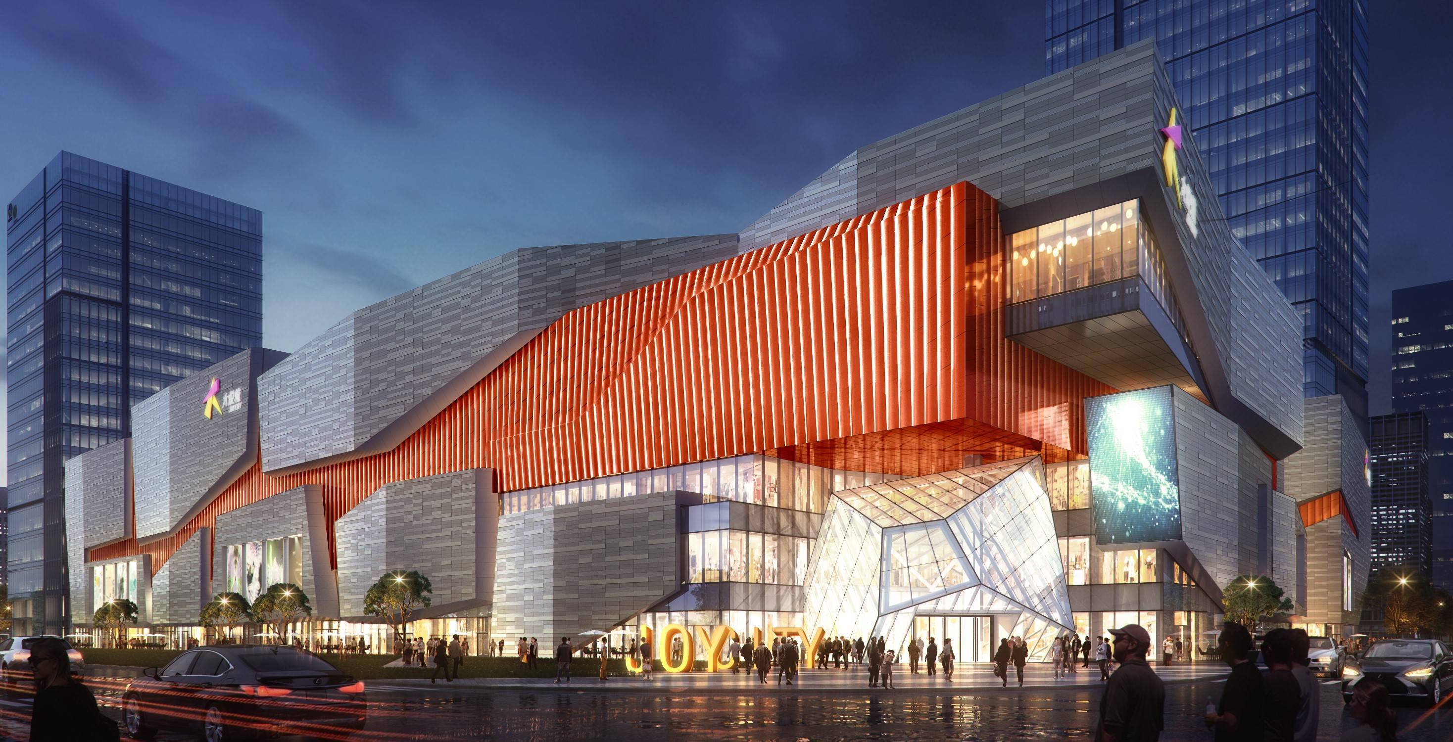 武汉大悦城69692021年4月即将正式亮相的长沙北辰三角洲大悦城是