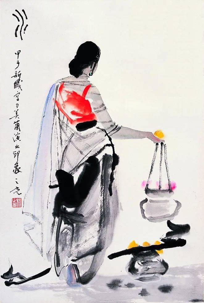 " 赤诚之光——纪念杨之光诞辰90周年作品展"专家导赏活动_人物画