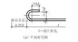 钢筋,如果没有特别的图示说明,其锚固长度就是足够的,不用考虑弯钩