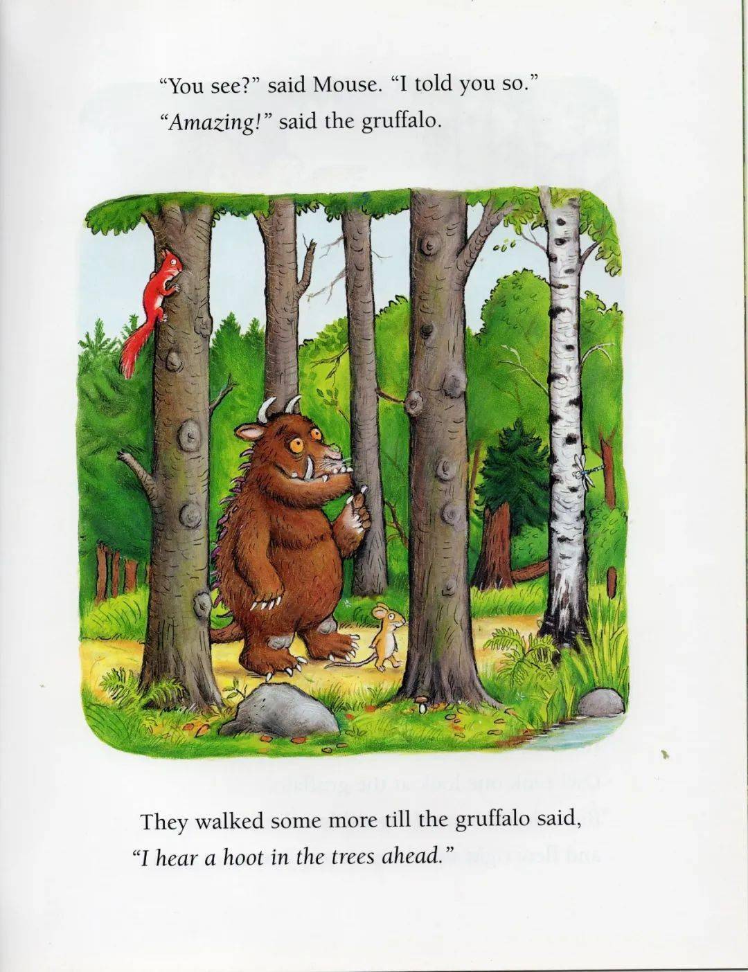 小禾苗绘悦读英文绘本童话系列26thegruffalo