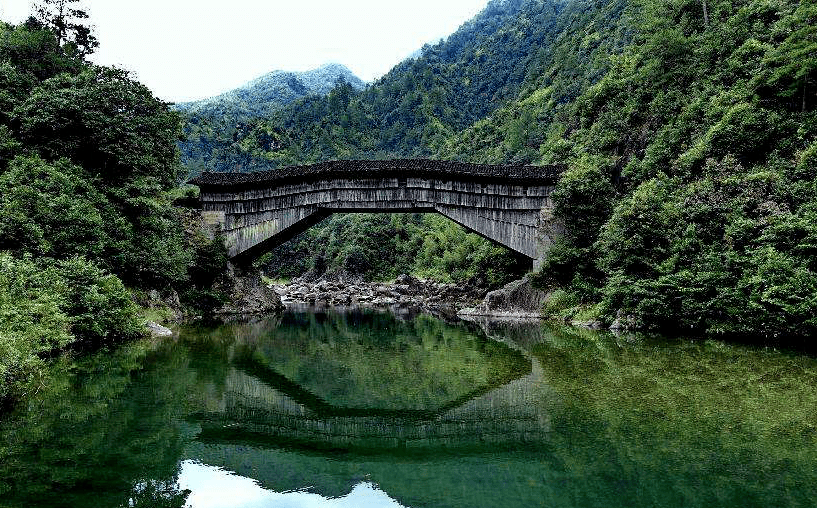 木拱桥图片图片