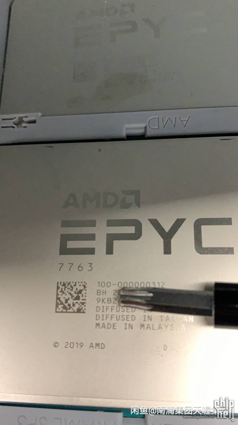 AMD EPYC 米兰处理器样品曝光：64 核Zen 3 ，频率可达3.5 GHz_Ghz~