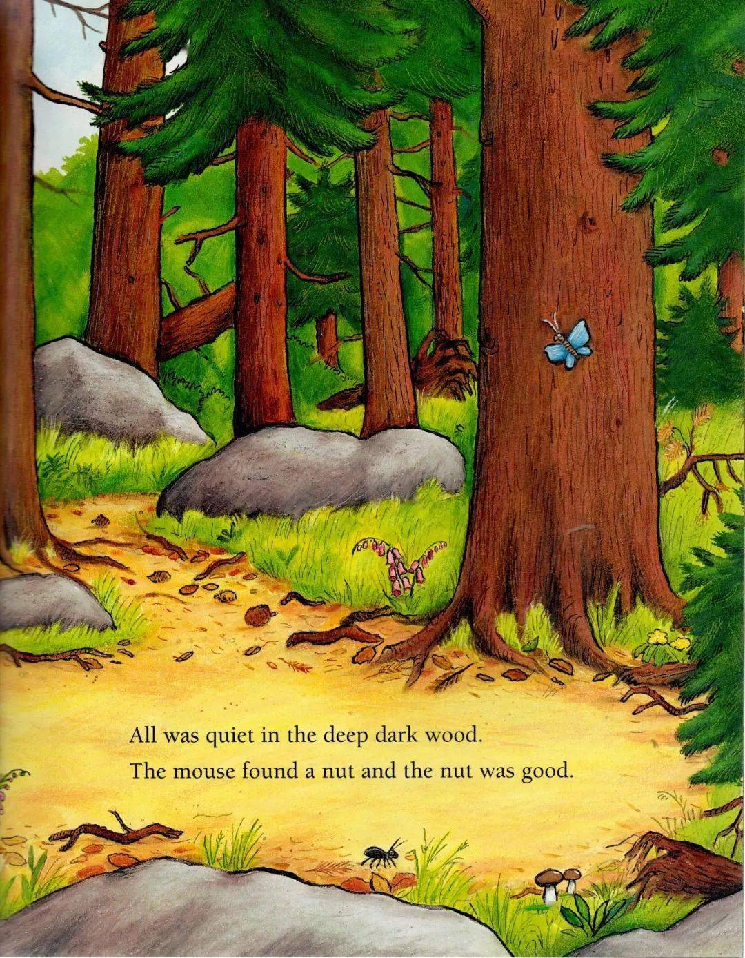 小禾苗绘悦读英文绘本童话系列26thegruffalo