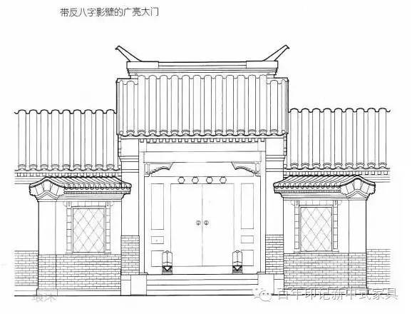 【百年|乐活】细看中国古建筑—四合院_大门