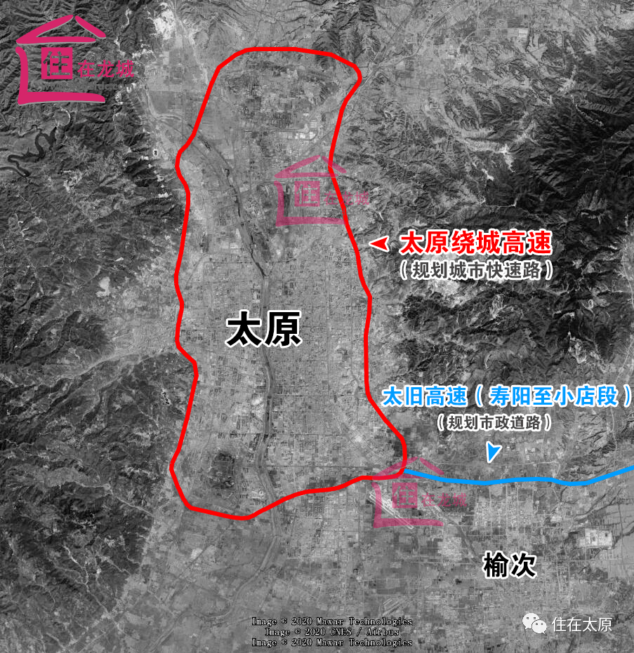 完城市快速路后,将与太旧高速(寿阳至小店段)改建市政道路无缝衔接