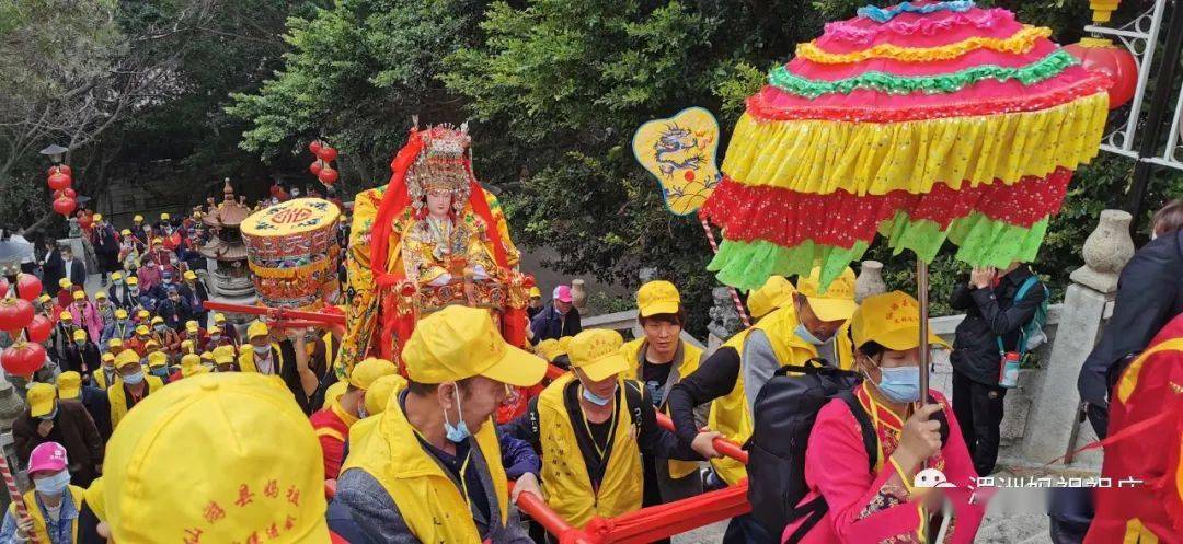 仙遊百宮媽祖聯合進香團赴祖廟謁祖進香