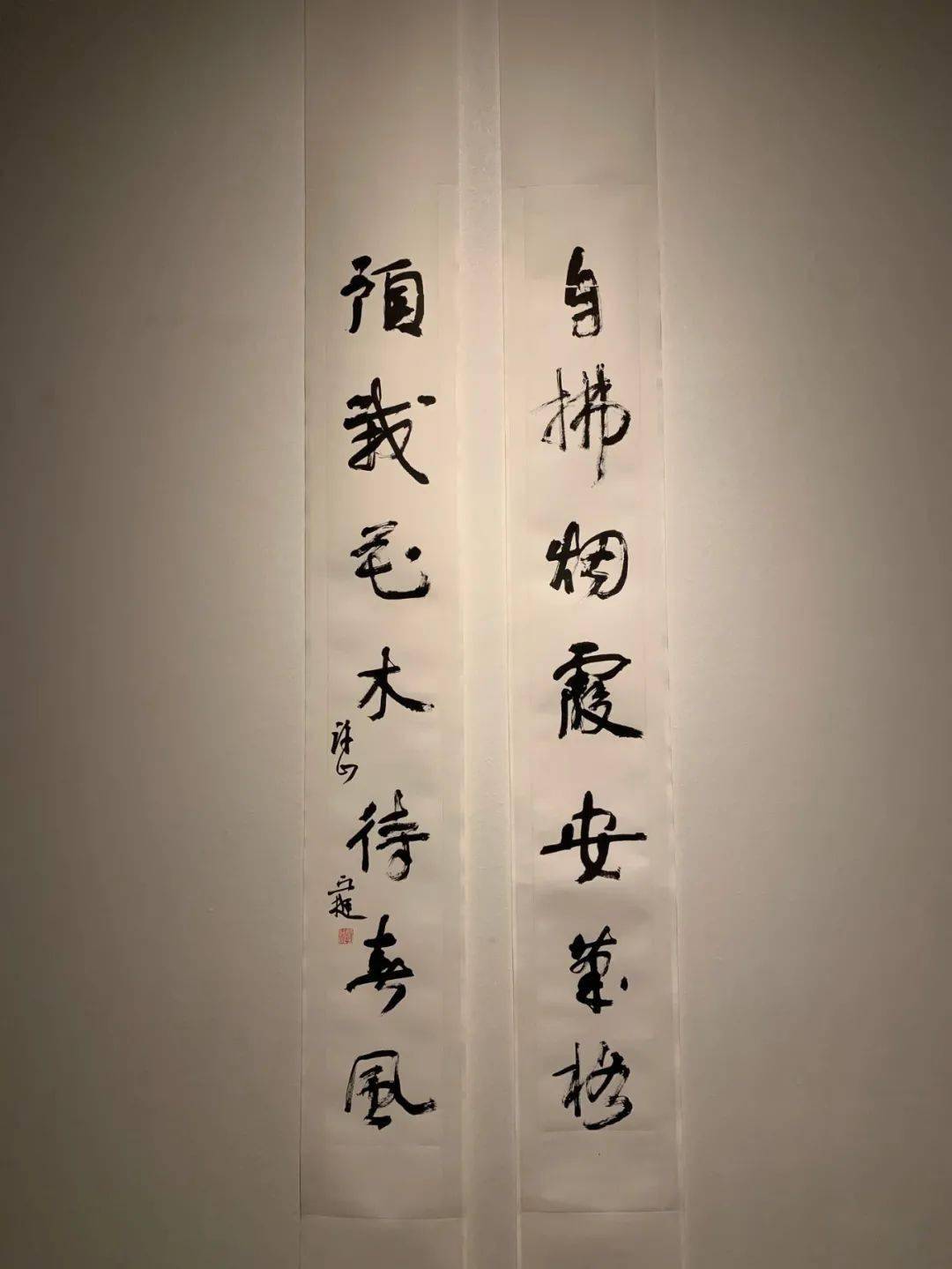 现场视频素处以默妙机其微丘园养素丘挺书法作品展在静逸堂拉开帷幕