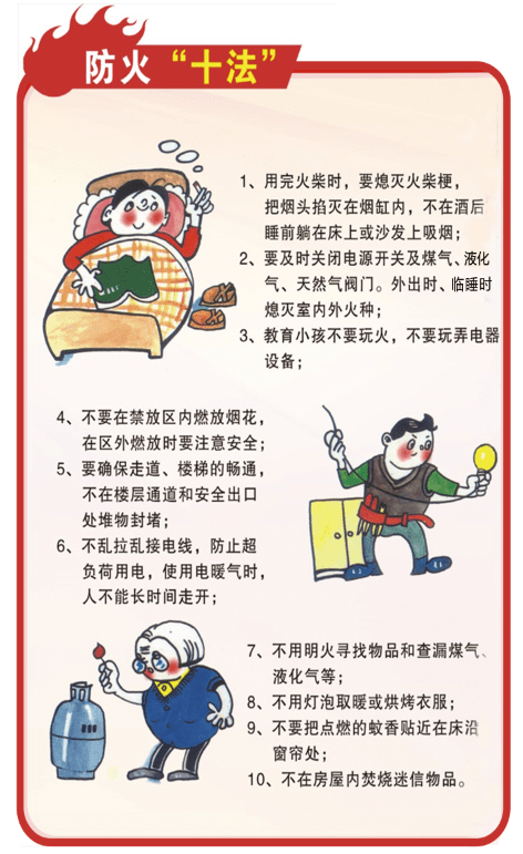 消防宣传丨消防安全知识大普及_火灾