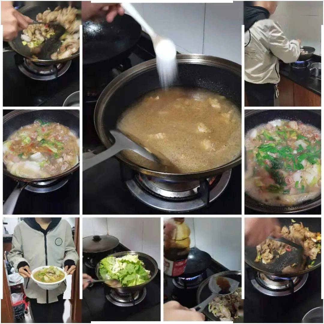 今年德育处统筹规划了一中学生三年的厨艺修