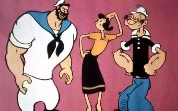 情敌——布鲁托(bluto)每一集布鲁托都想尽办法来抢奥利佛而波派总能