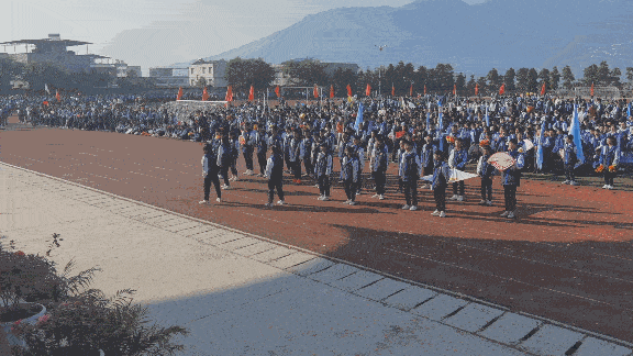 150 图带你近距离观赏汉源县第一中学第50届田径运动会开幕式!