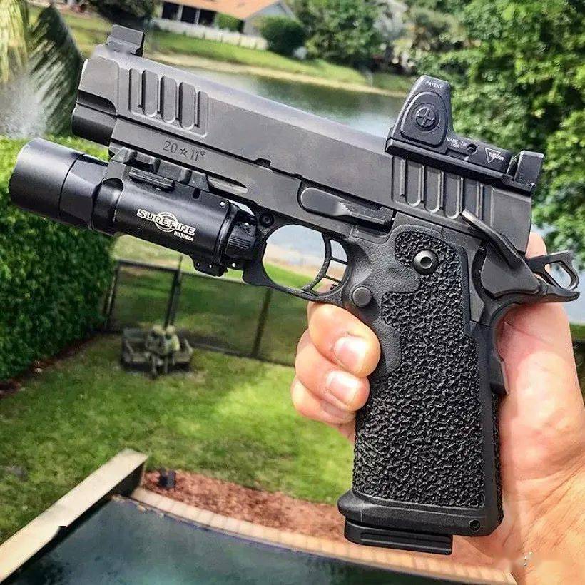 短粗硬sti公司staccato系列手枪图集