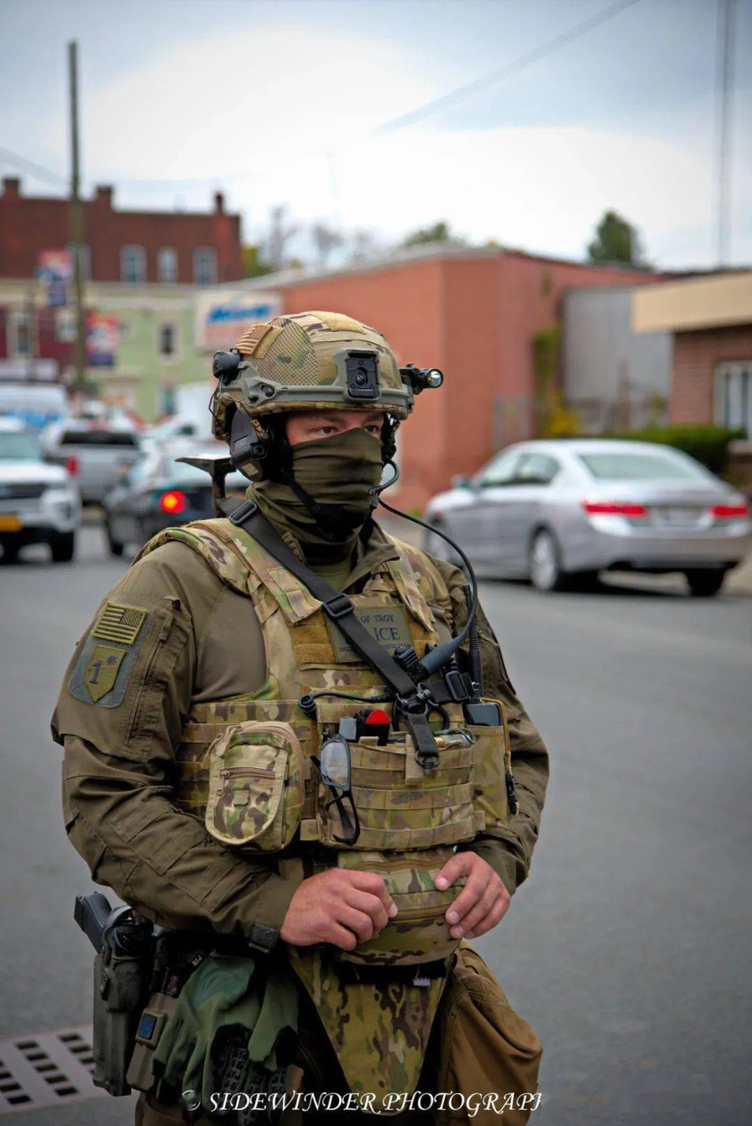 现场纽约州特洛伊市枪击事件