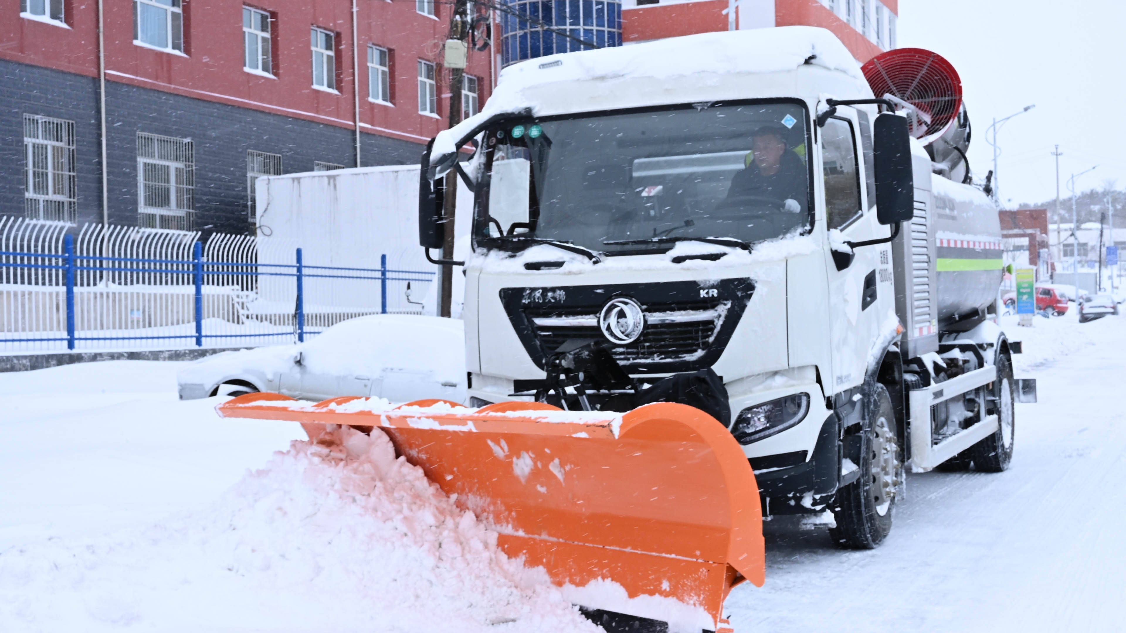 内蒙古东部降雪持续