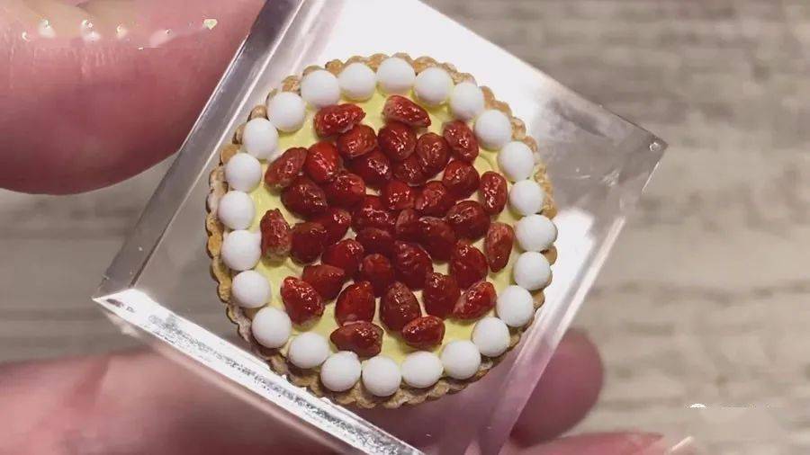 仿真美食教程花式水果馅饼