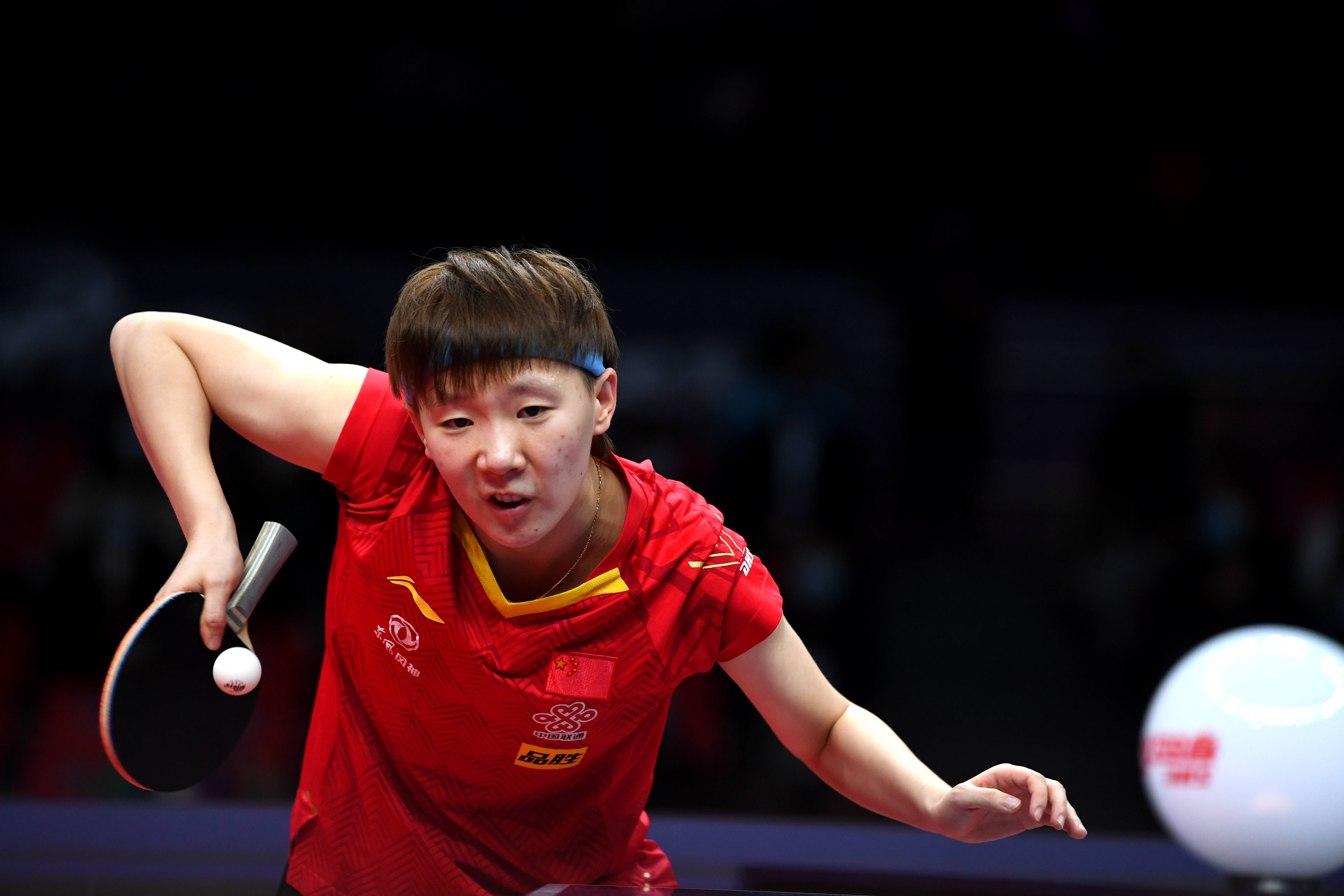 乒乓球——国际乒联总决赛:王曼昱晋级四强