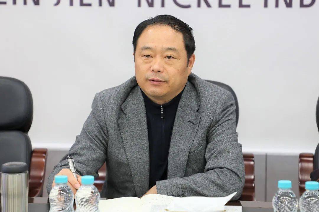 磐石市委书记于技群到吉林吉恩镍业股份有限公司进行调研