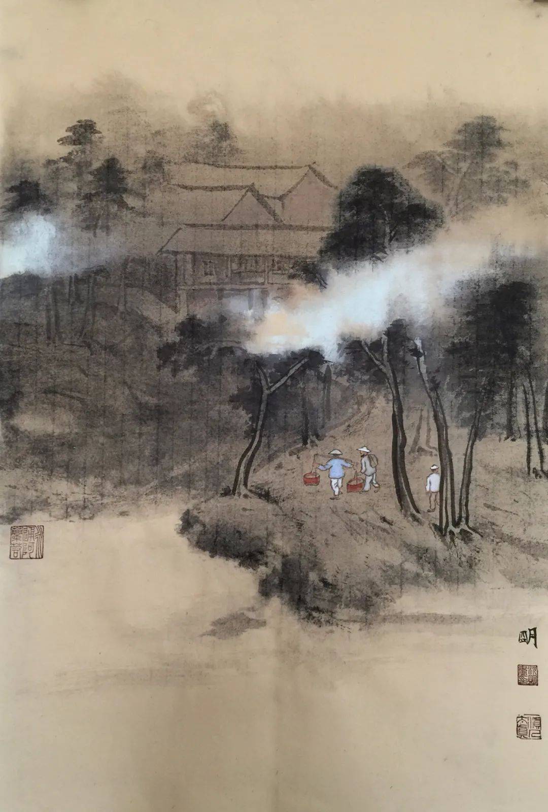 【艺展中国】沈明的散文和他的绘画艺术_作品