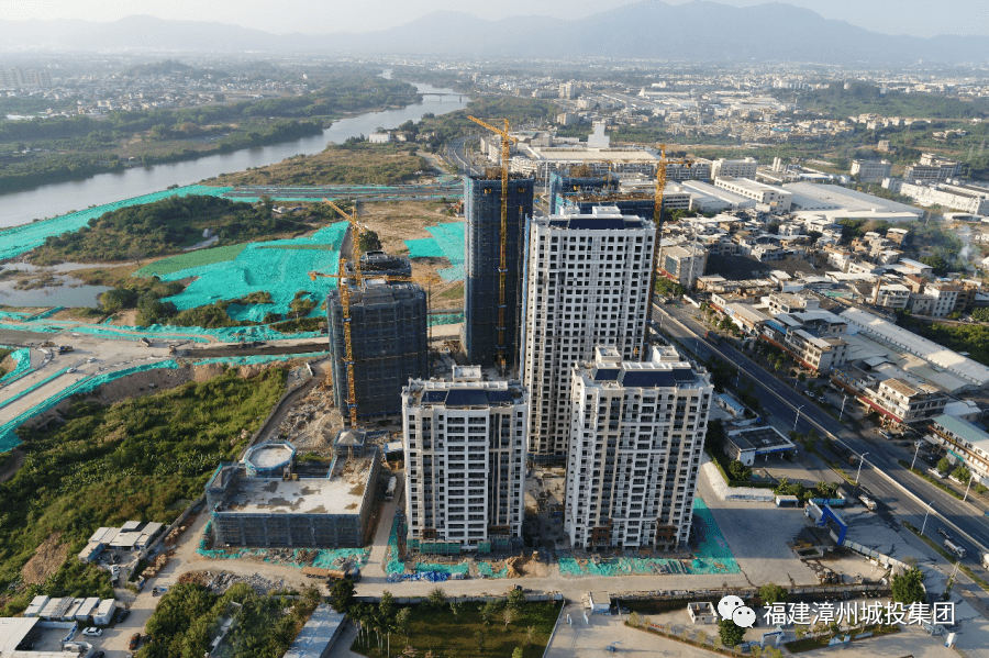漳州市区西湖片区谢溪头安置房封顶!安得广荣昌雅苑12月底将交房