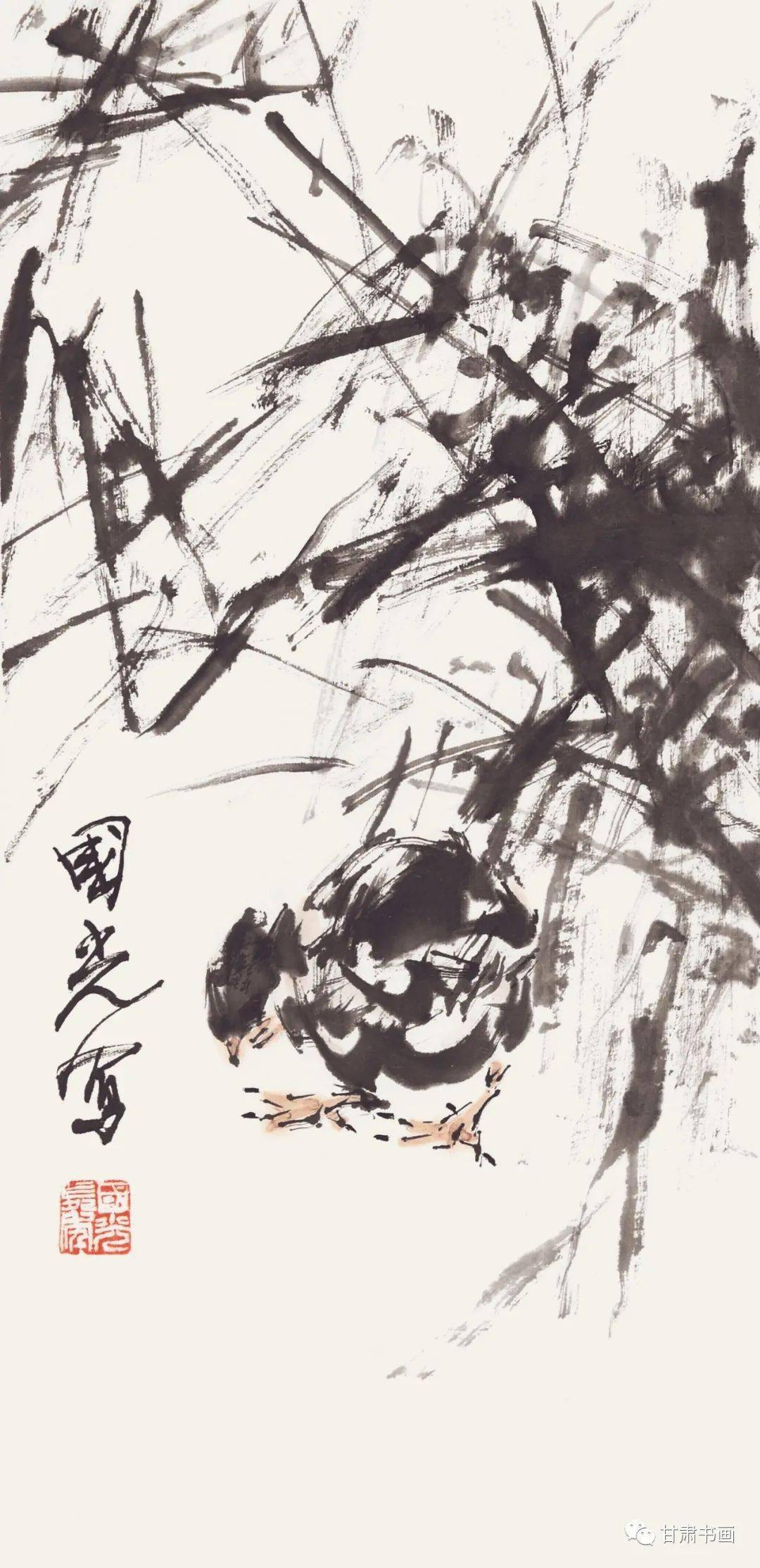 清风雅集杨国光花鸟画小品展播