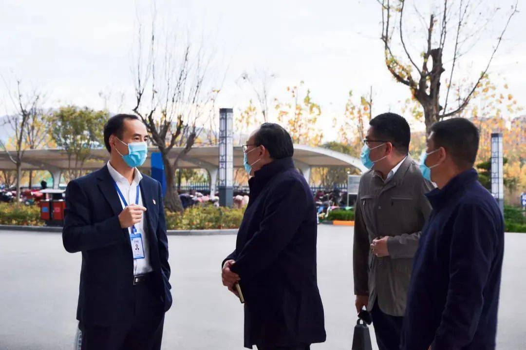 潍坊市寒亭区行政审批服务局来我局参观考察