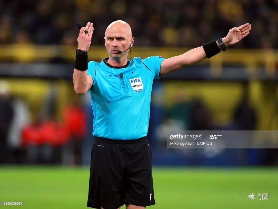 欧冠202021欧冠小组赛第四轮裁判选派11月26日