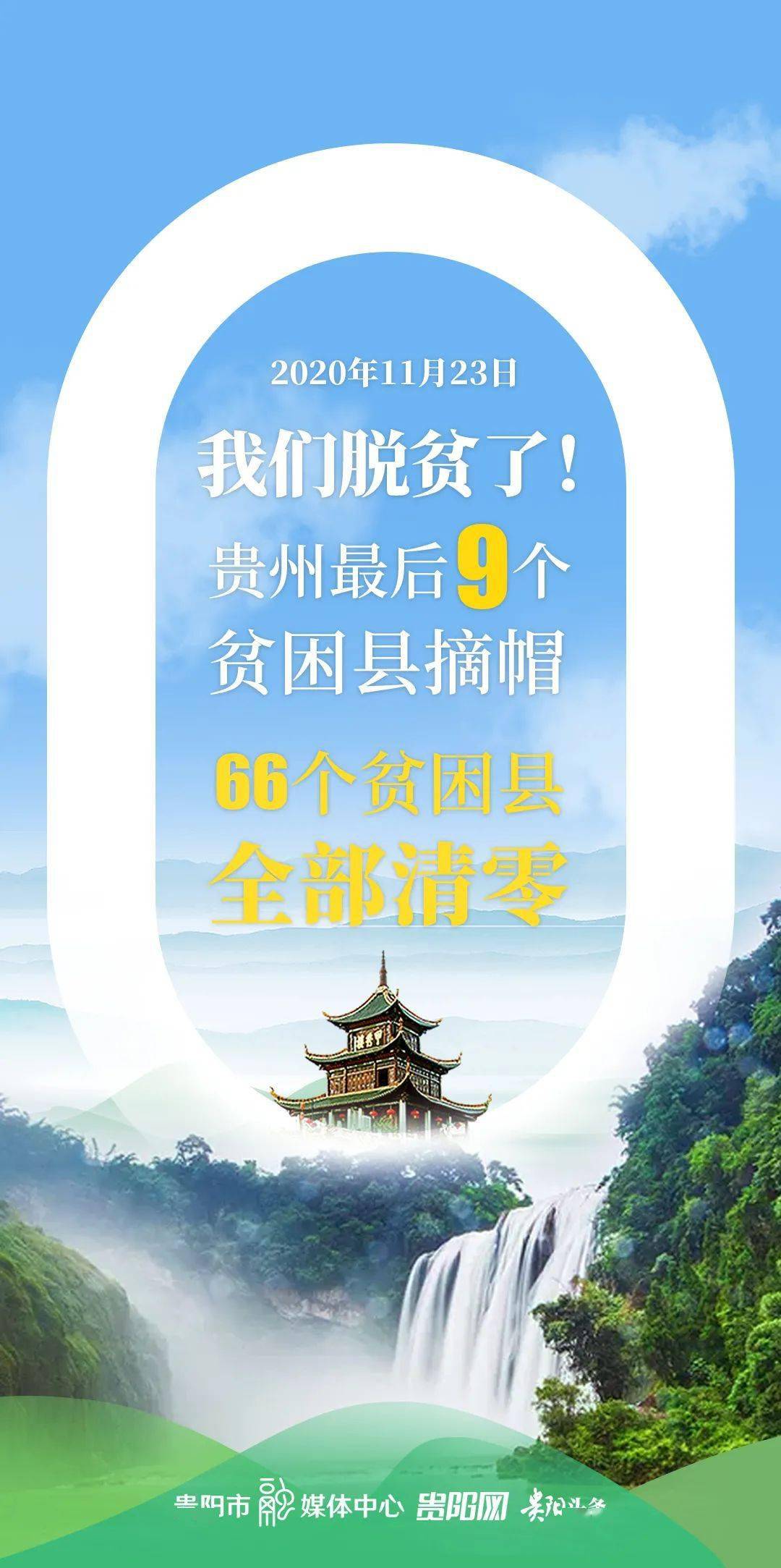 重磅!贵州66个贫困县全部脱贫摘帽