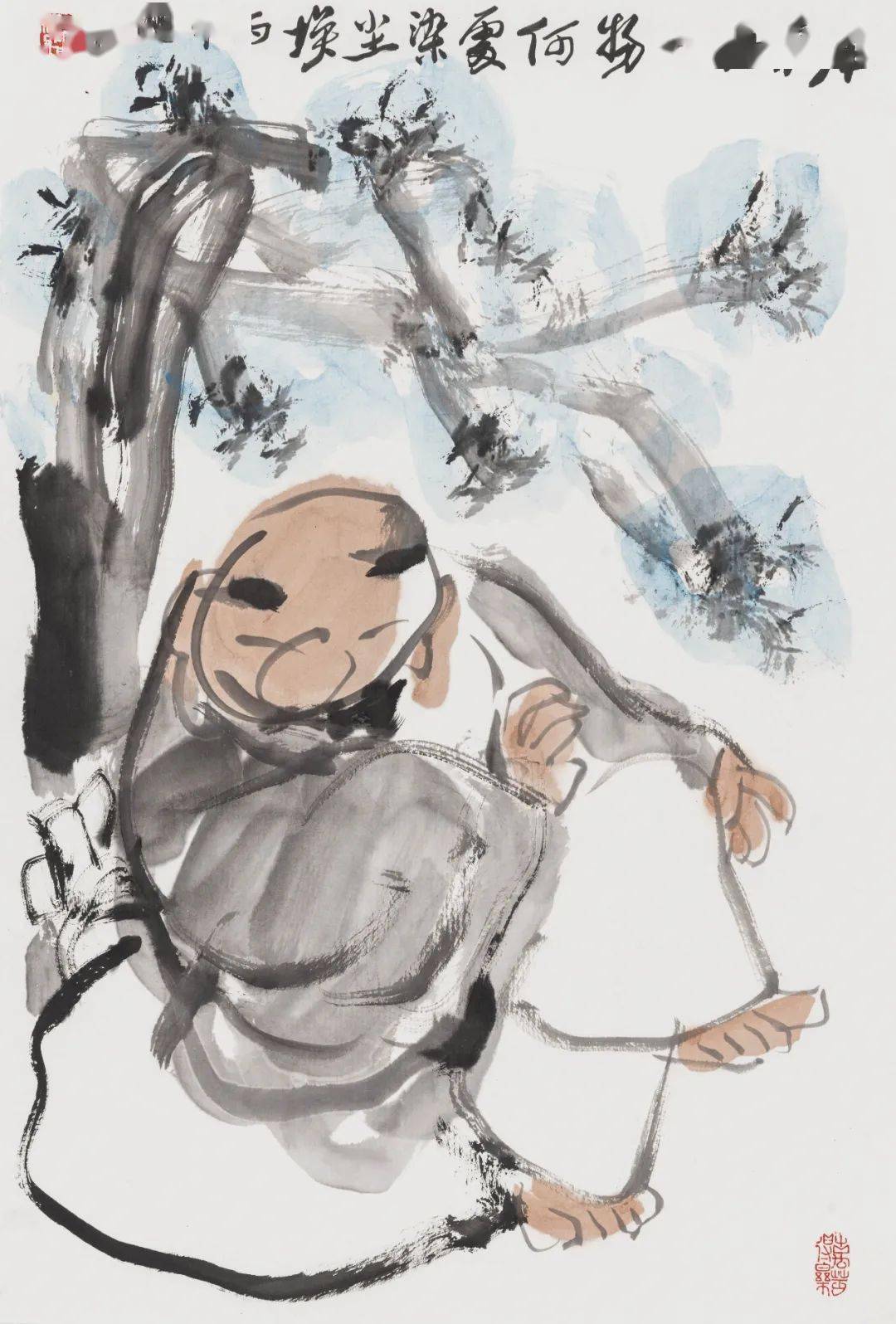 漫笔布袋——徐鹏飞水墨漫画展在浙江桐乡拉开帷幕