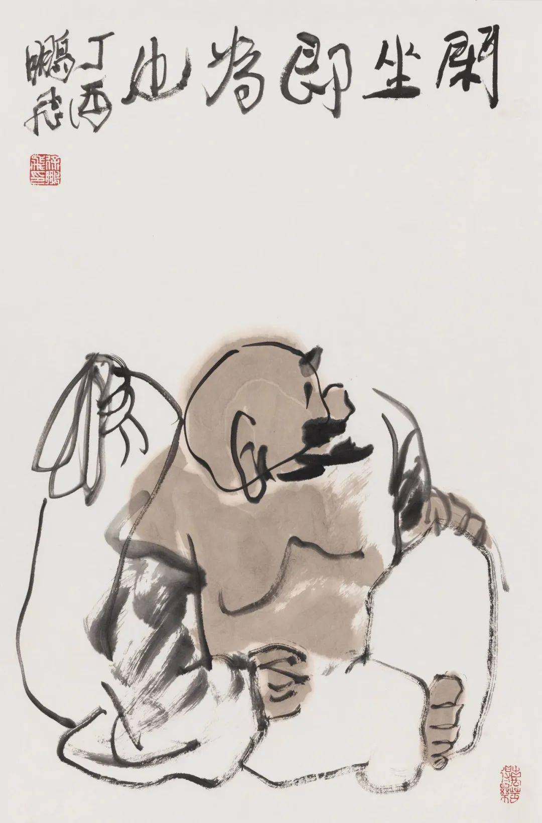漫笔布袋——徐鹏飞水墨漫画展在浙江桐乡拉开帷幕