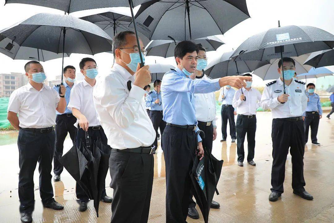 广州市副市长孙太平调研花都公安大楼项目南海万科天空之城项目荣获"
