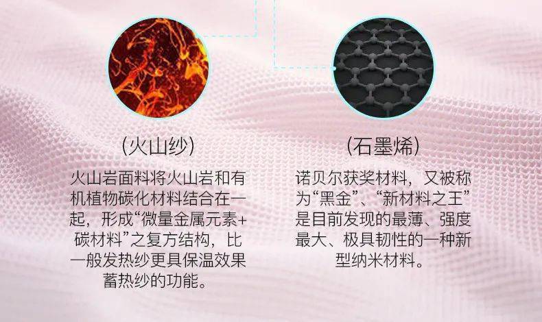 这个衣服的黑科技感超级强,用了石墨烯 火山岩面料.