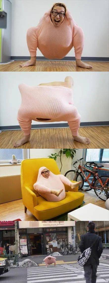 如何一件毛衣潇洒过冬? | 搞笑囧图